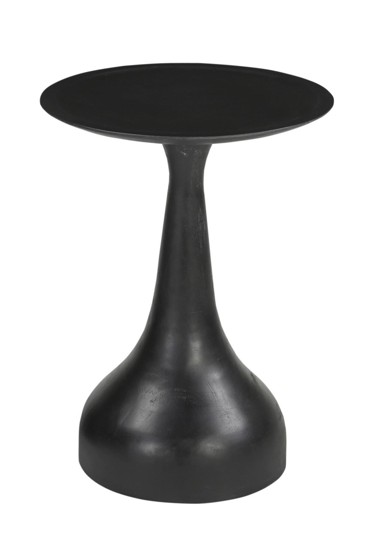 Beistelltisch Schwarz B: 38 cm - Schwarz, Design, Holz (38/38/52cm) - MID.YOU
