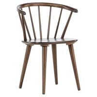 Stuhl-set Bobby - Mokka, Design, Holz (55/75/53cm) - Livetastic