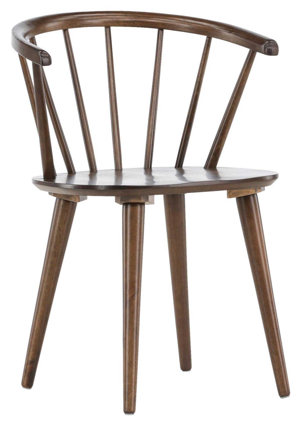 Stuhl-set Bobby - Mokka, Design, Holz (55/75/53cm) - Livetastic