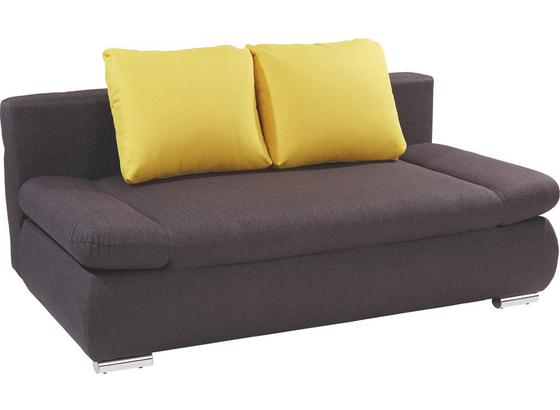 Pohovka Cannes - sivá, Moderný, textil (202/97/71cm) Pohovka Cannes - sivá, Moderný, textil (202/97/71cm)
