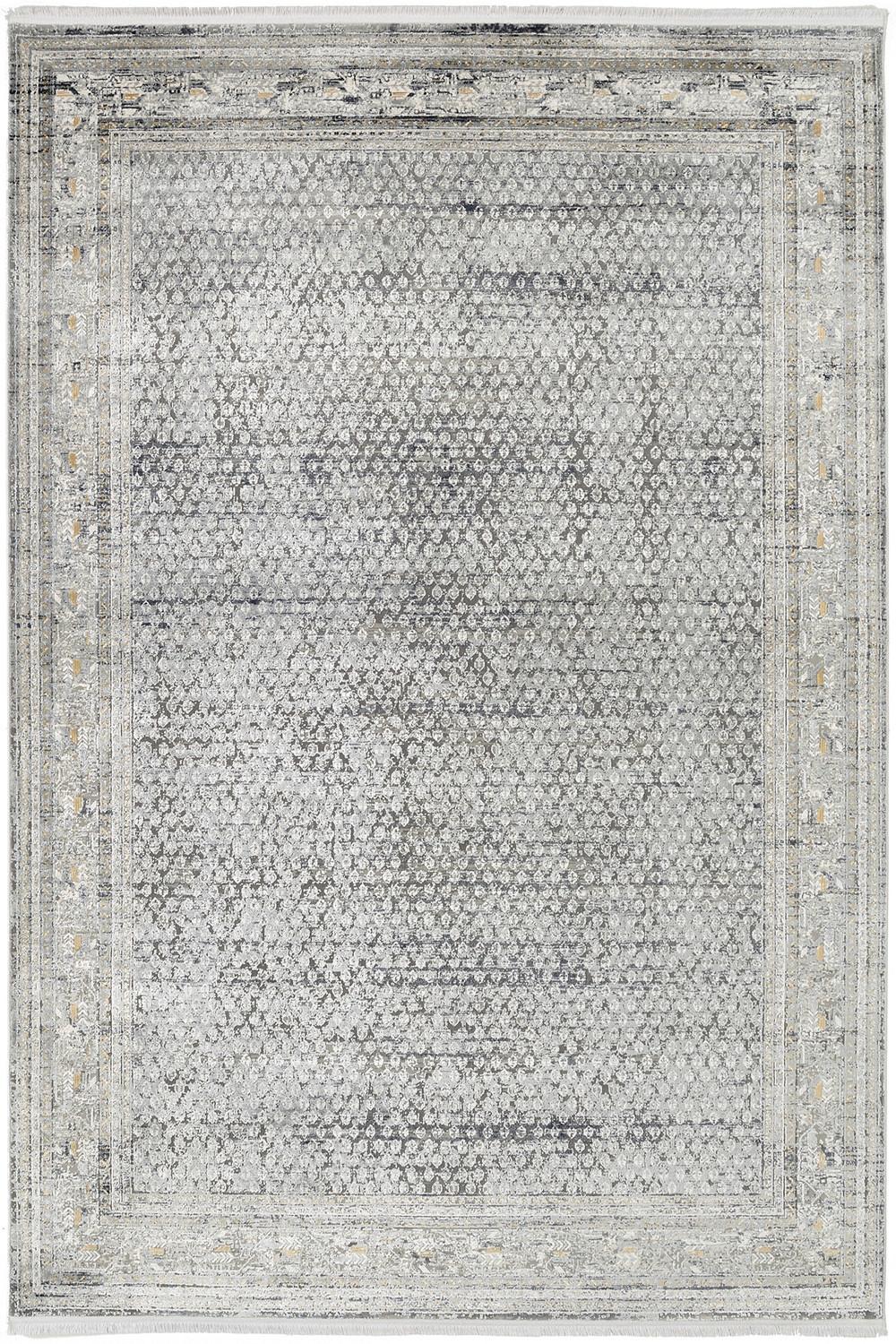 Webteppich Grau Monza 140x200 cm - Grau, LIFESTYLE, Textil (140/200cm) - Dieter Knoll