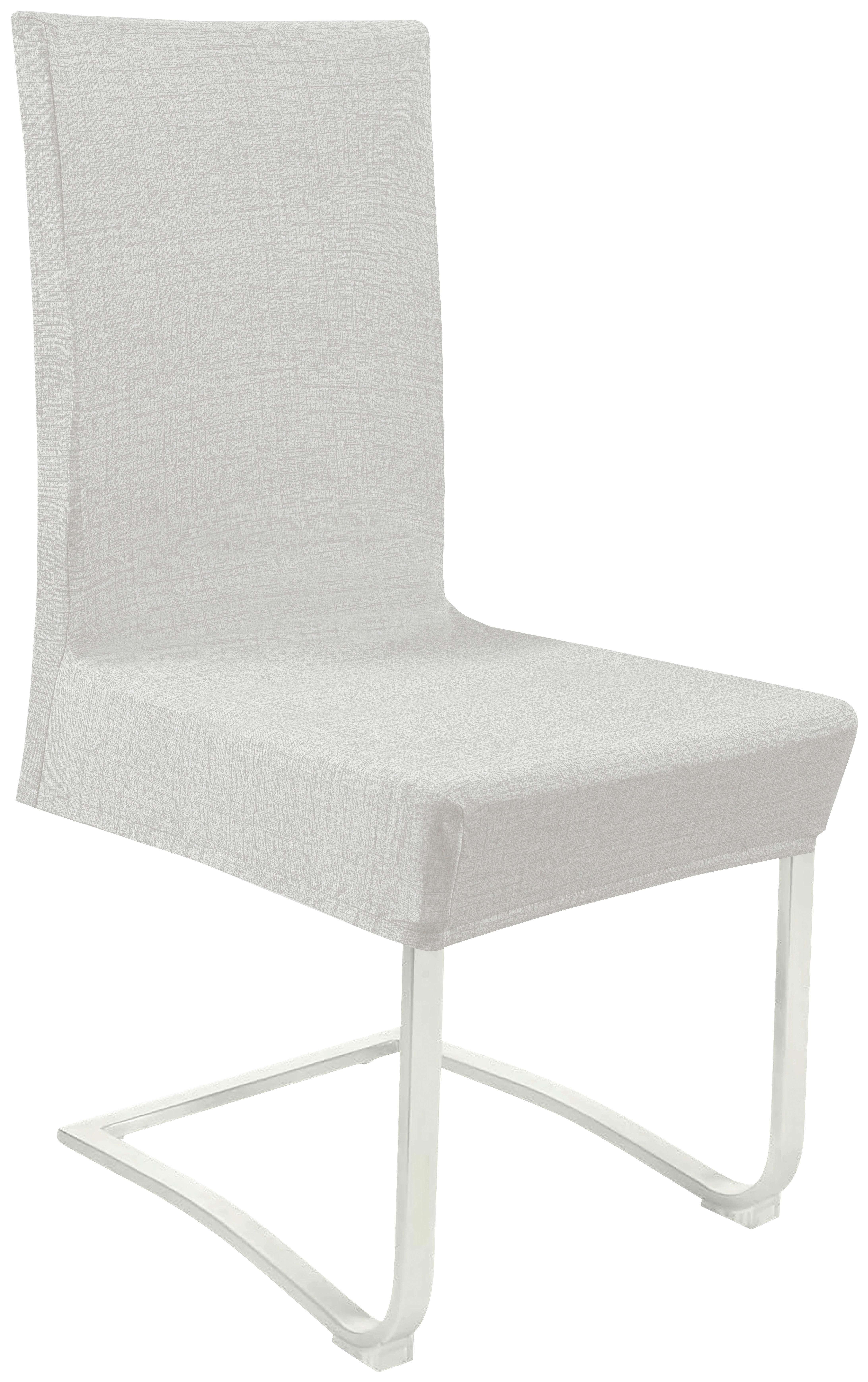 Stuhlhusse Jenny - Beige, MODERN, Textil (48/48/64cm) - Luca Bessoni