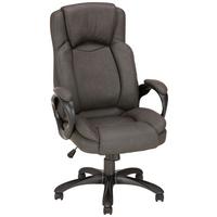 KANCELÁŘSKÉ KŘESLO JENNY 1 - šedá/černá, Konvenční, kov/textil (67/116,5-126/75cm) - Mömax