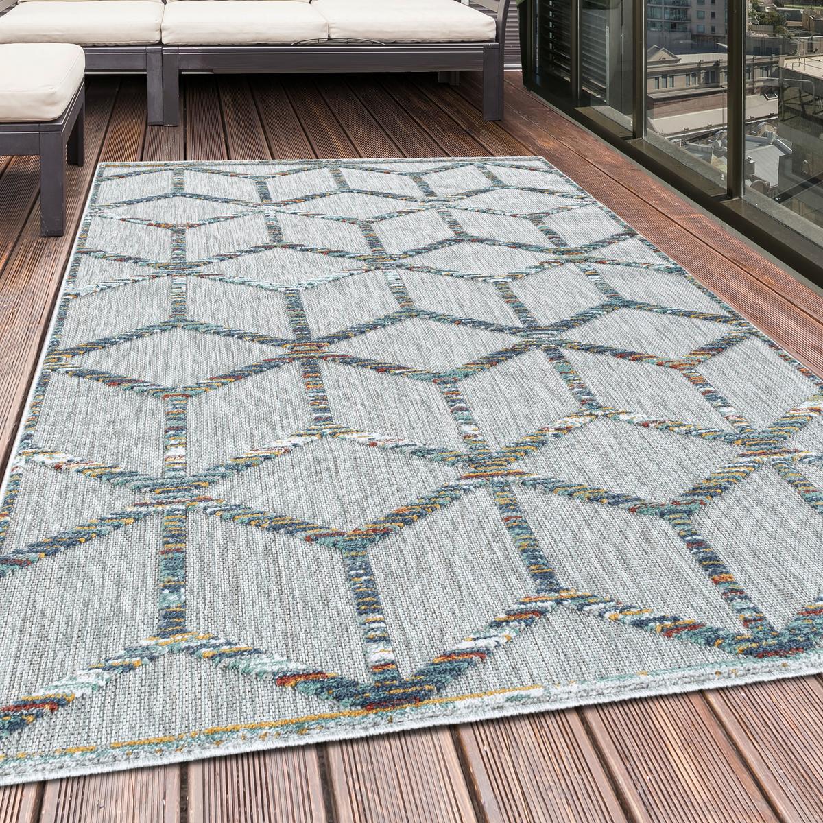 Läufer Bahama - Multicolor, Design, Textil (80/250cm) - Novel