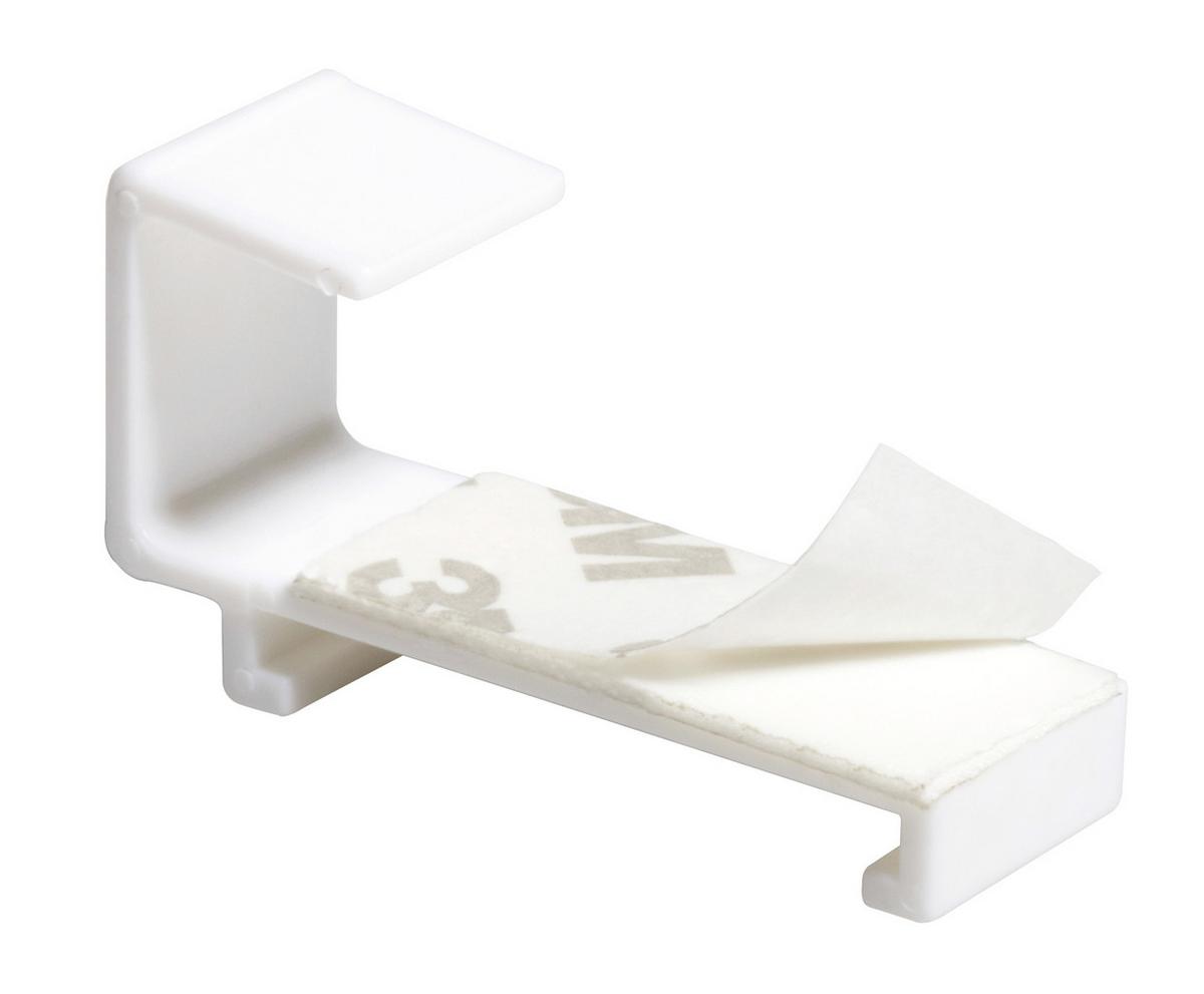 Doppelrollo Just Weiß B: 140 cm - Transparent/Weiß, Basics, Textil (140/160cm)