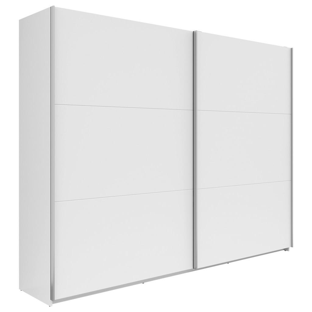Schwebetürenschrank mit Schubladen 270cm Saturn Weiß