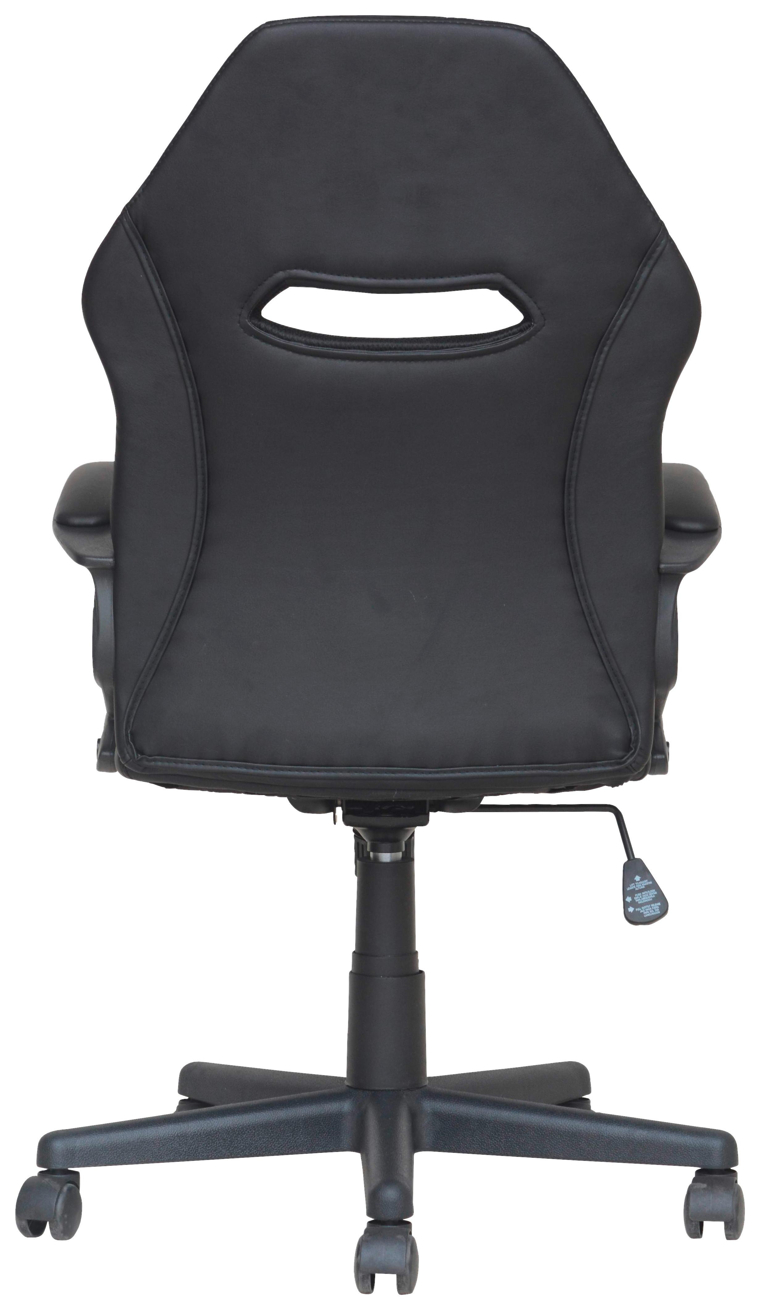 Otočná Židle Aron - černá/mátově zelená, Moderní, textil/plast (57/100-112/61,5cm)