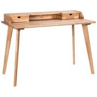 Schreibtisch Accessoires - Buchefarben, Design, Holz (120/60/85cm) - Hasena