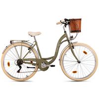 Citybike Dacapo Damenrad 28 Zoll, Grün - Grün, Basics, Metall (25/140/60cm)