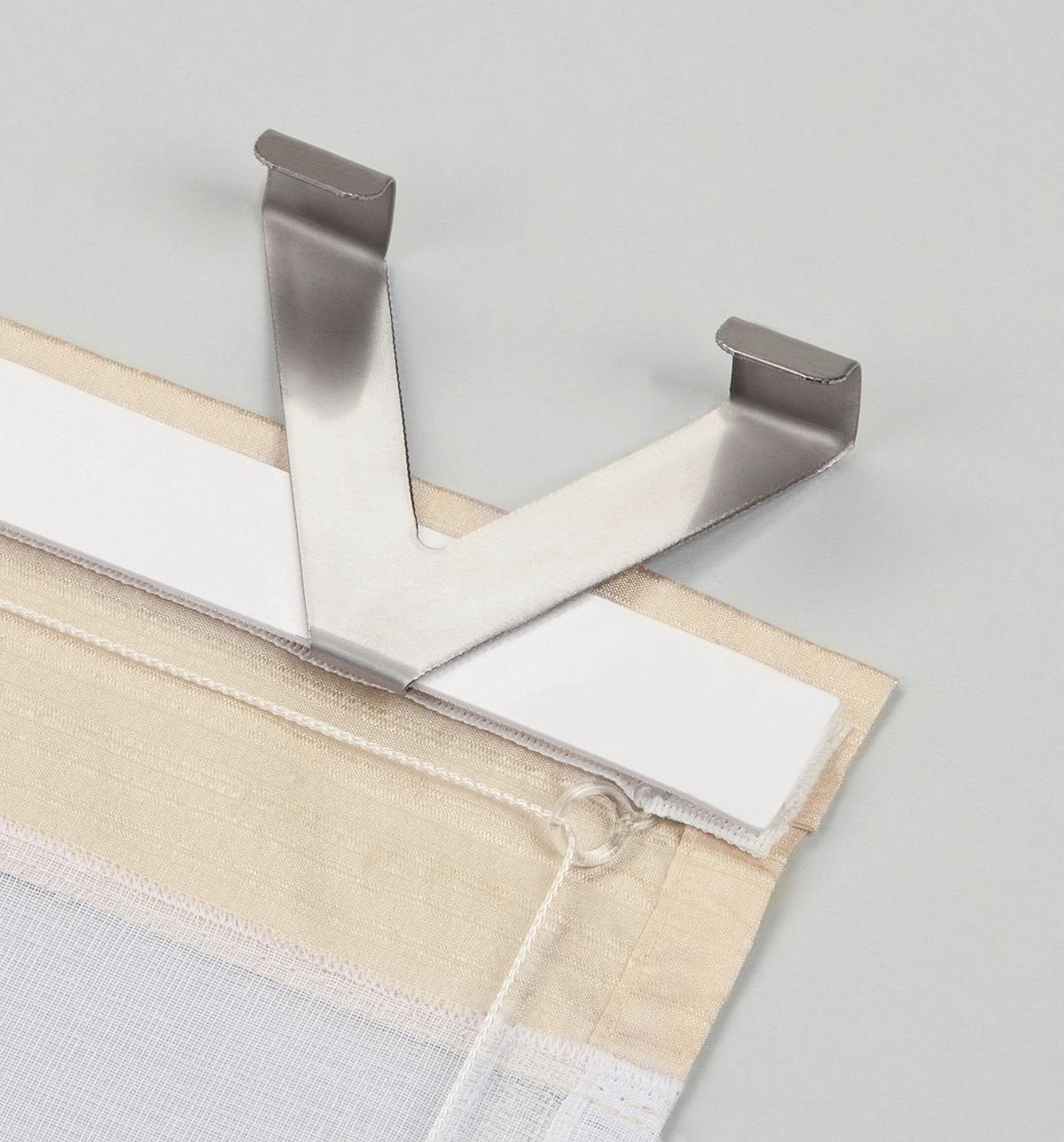 Tür- Und Fensterhaken Silberfarben H: 10 Cm - Silberfarben, Basics, Metall (10cm)