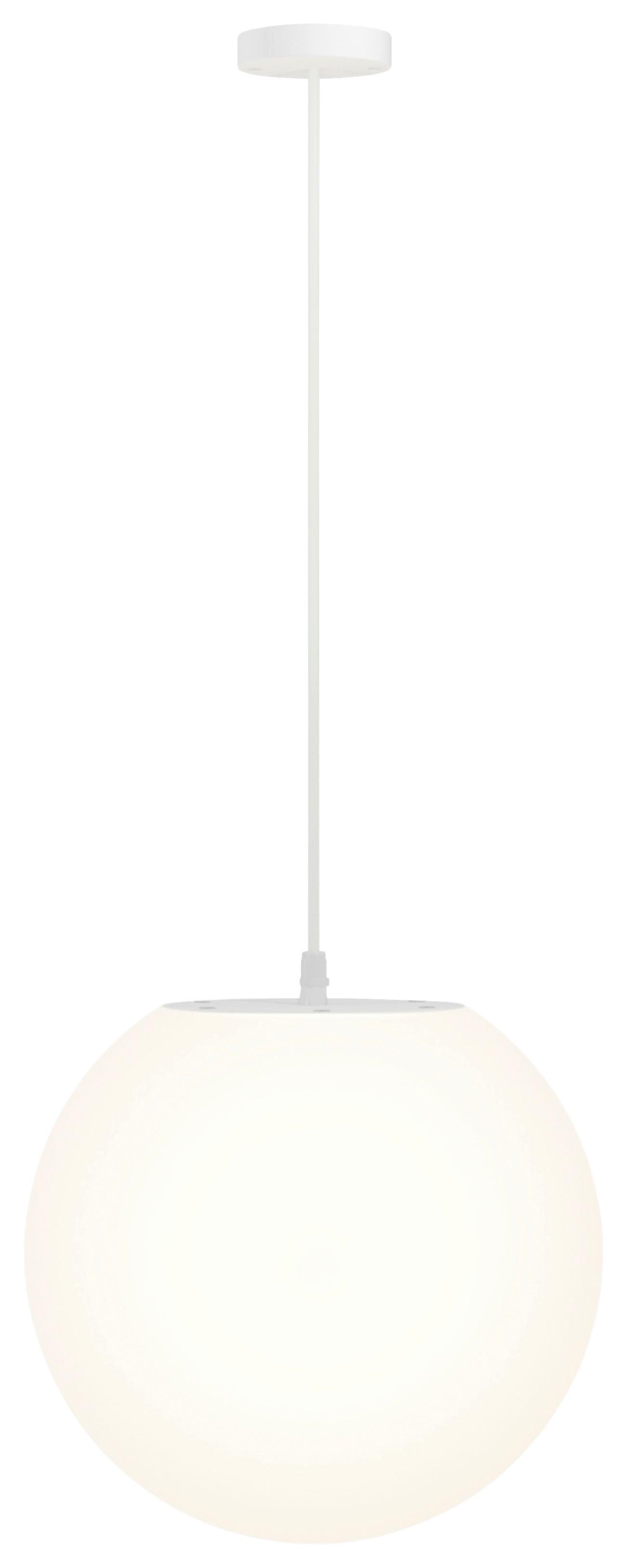 Außenleuchte Erda - Weiß, Basics, Kunststoff/Metall (30/36cm) - MAYTONI