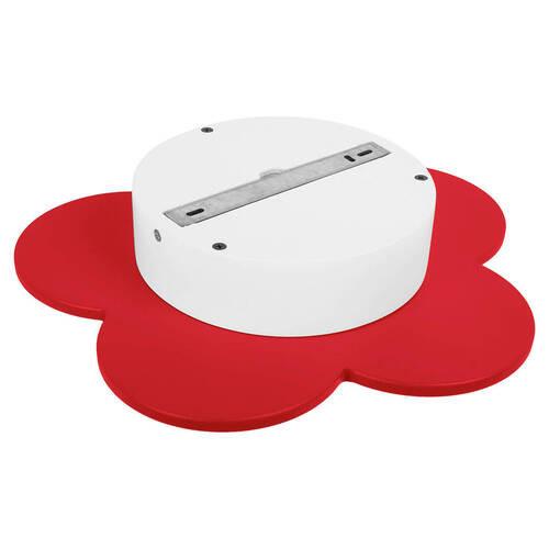 Kinderdeckenleuchte 2044124 Fiore - Rot, Basics, Holzwerkstoff/Kunststoff (33/20cm)