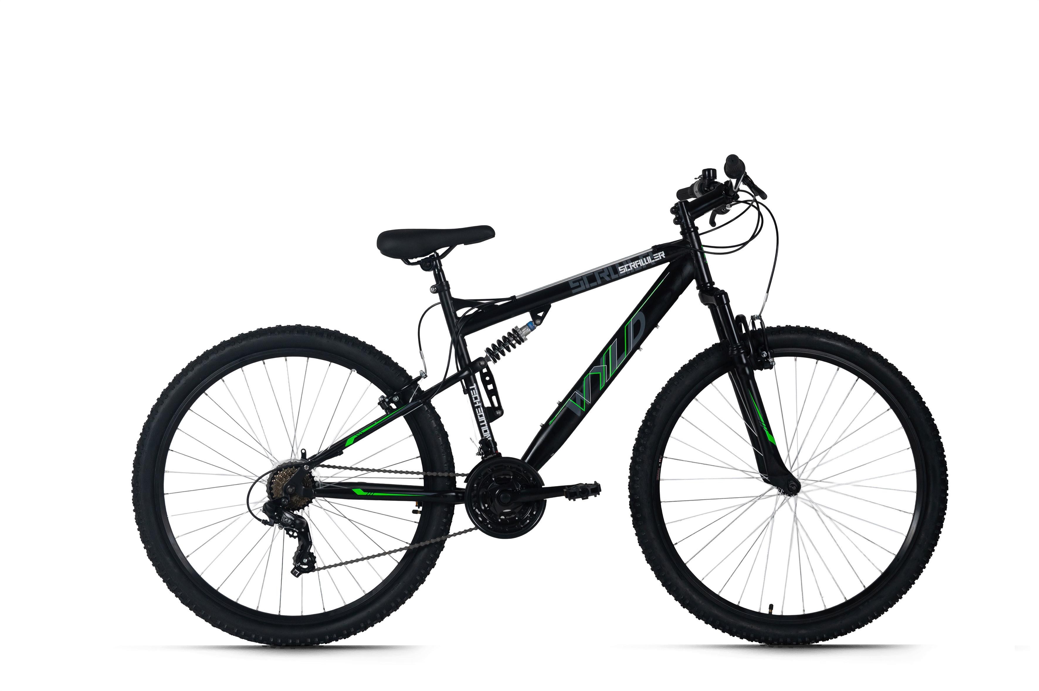 WYLD Mountainbike Scrawler schwarz/Grün 29'' - Schwarz, Basics, Metall (25/140/60cm)