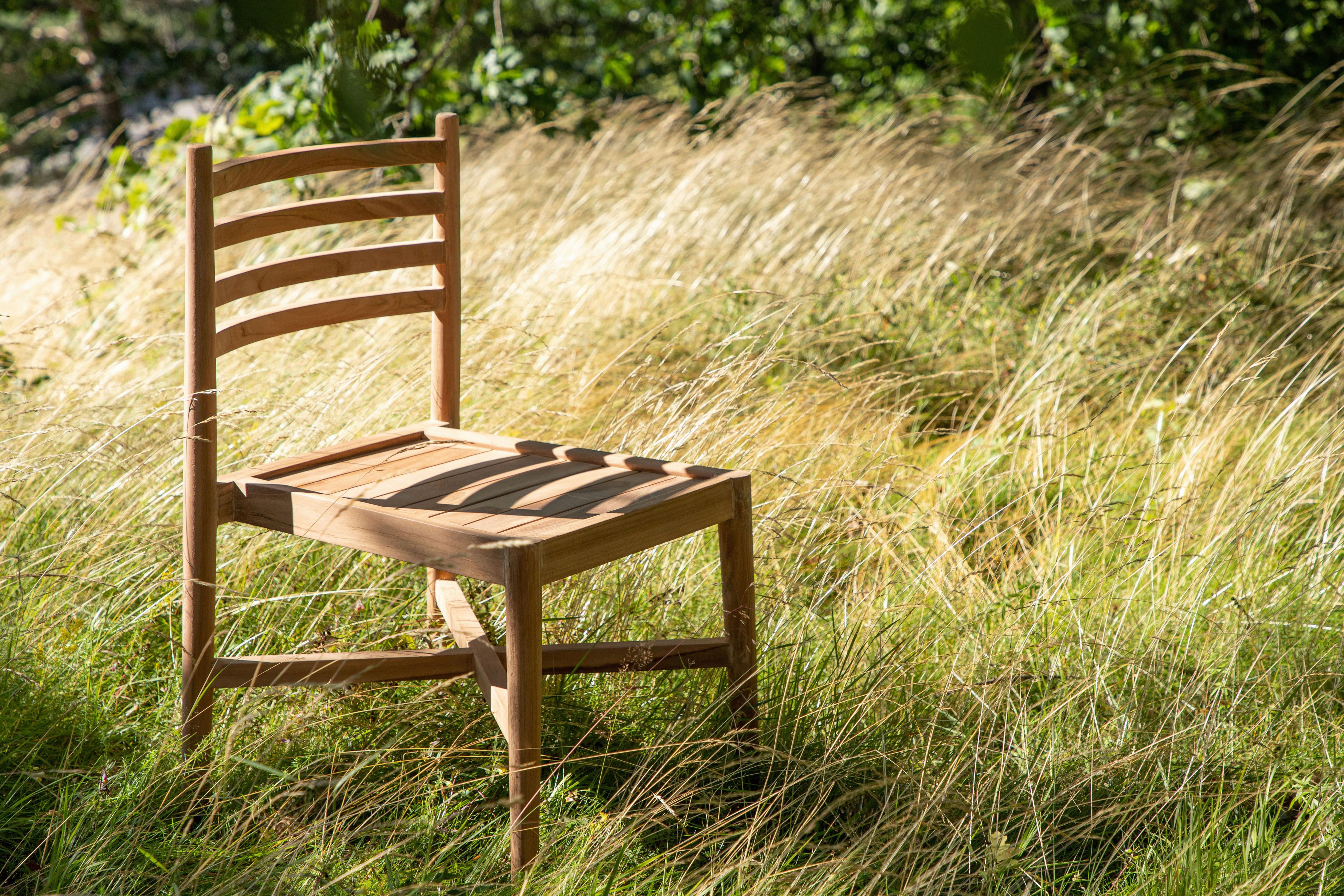 Stapelsessel Kenya - Teakfarben, KONVENTIONELL, Holz (50/81/52cm) - Gardenson