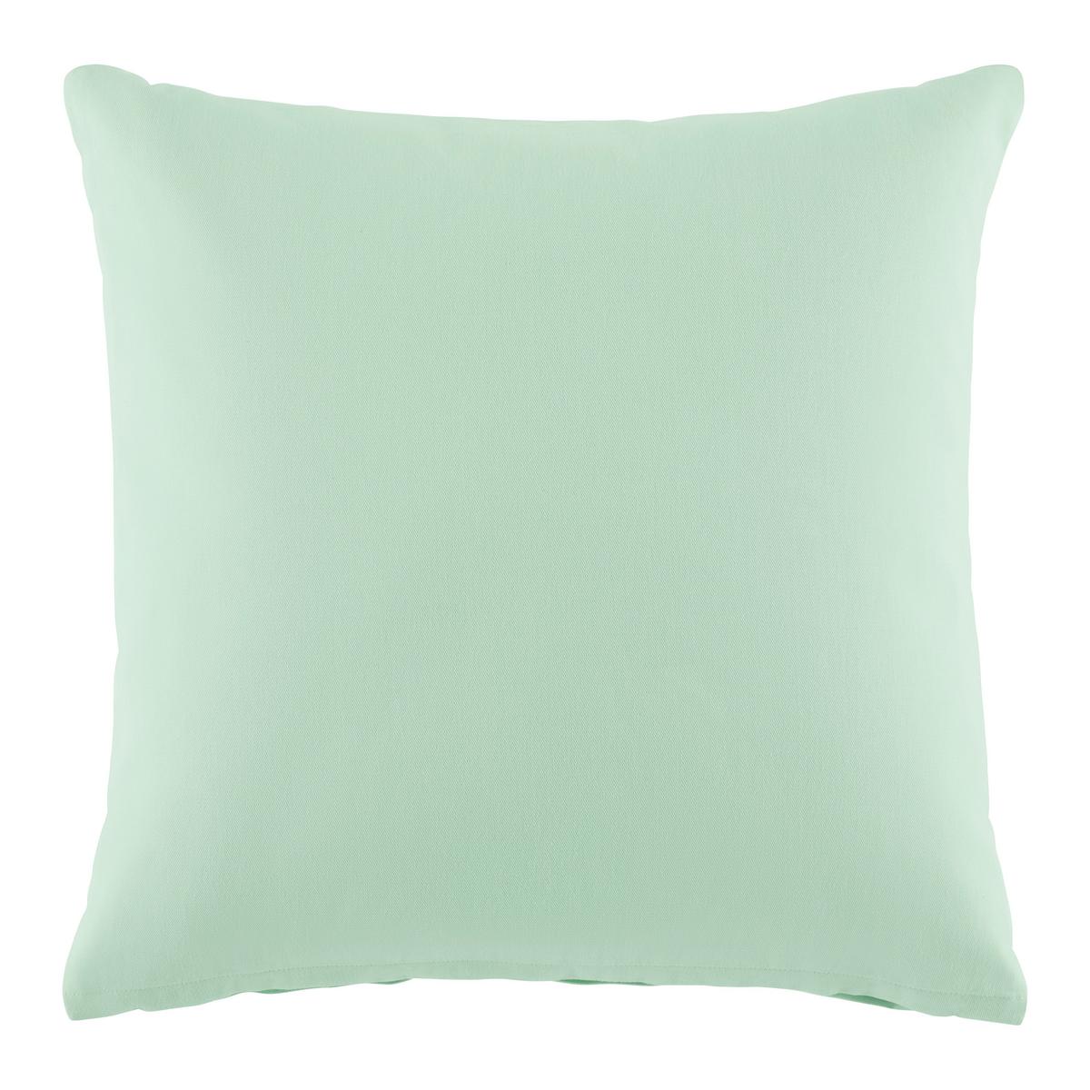 DEKORAČNÝ VANKÚŠ POPPY - mätovozelená, Konventionell, textil (45/45cm) - Mömax