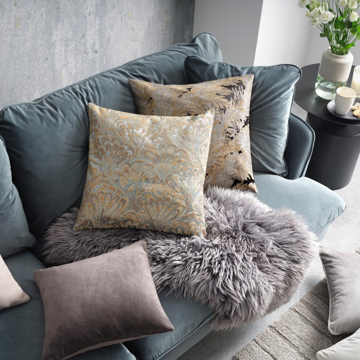OVČÍ KOŽEŠINA Jenny, 90-105/60cm, šedá - šedá, kožešina (60/90-105cm) - Modern Living
