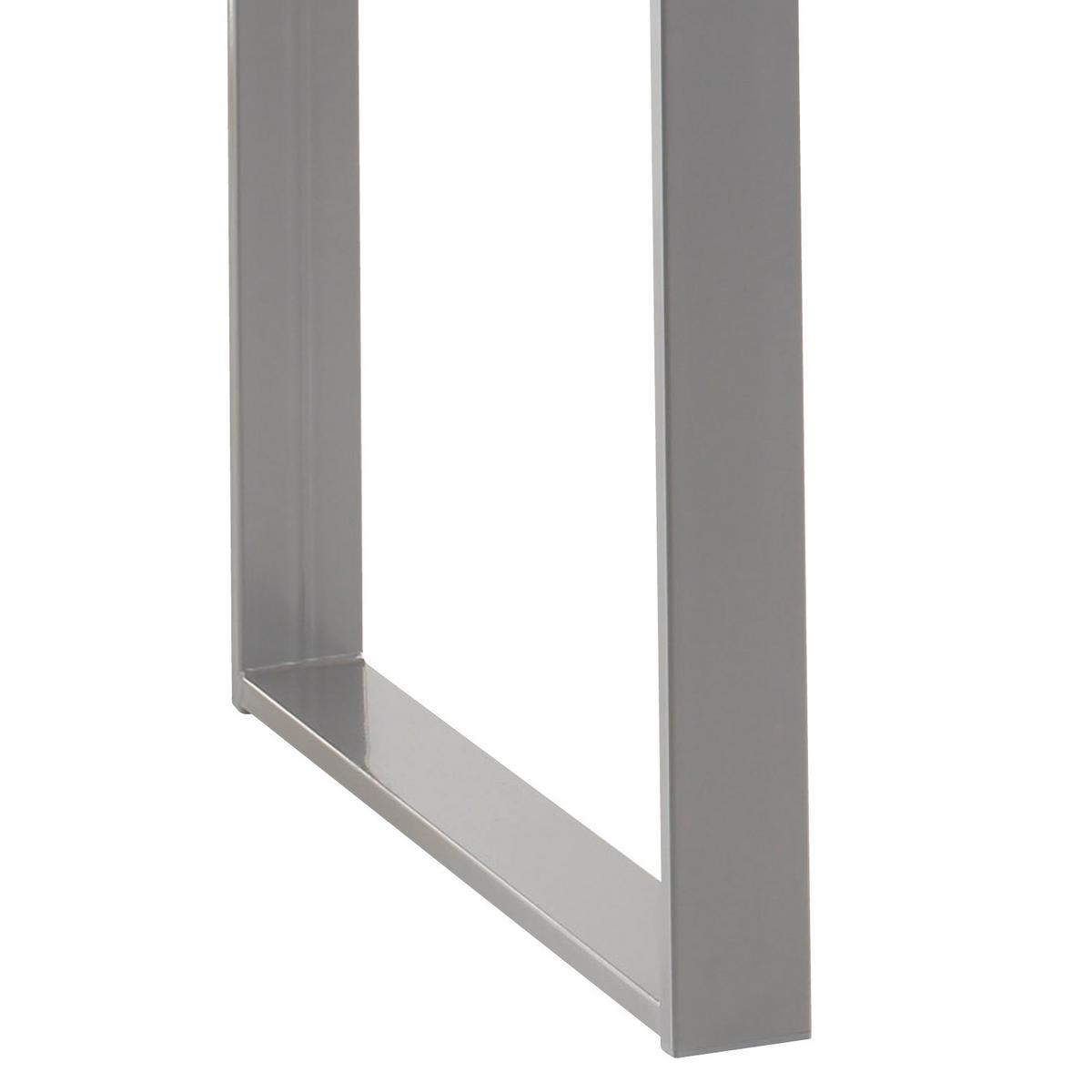 Esstisch Anka 180x90 Cm Eiche Dekor/anthrazit - Anthrazit/Sonoma Eiche, KONVENTIONELL, Holzwerkstoff/Metall (180/90/77cm) - MID.YOU