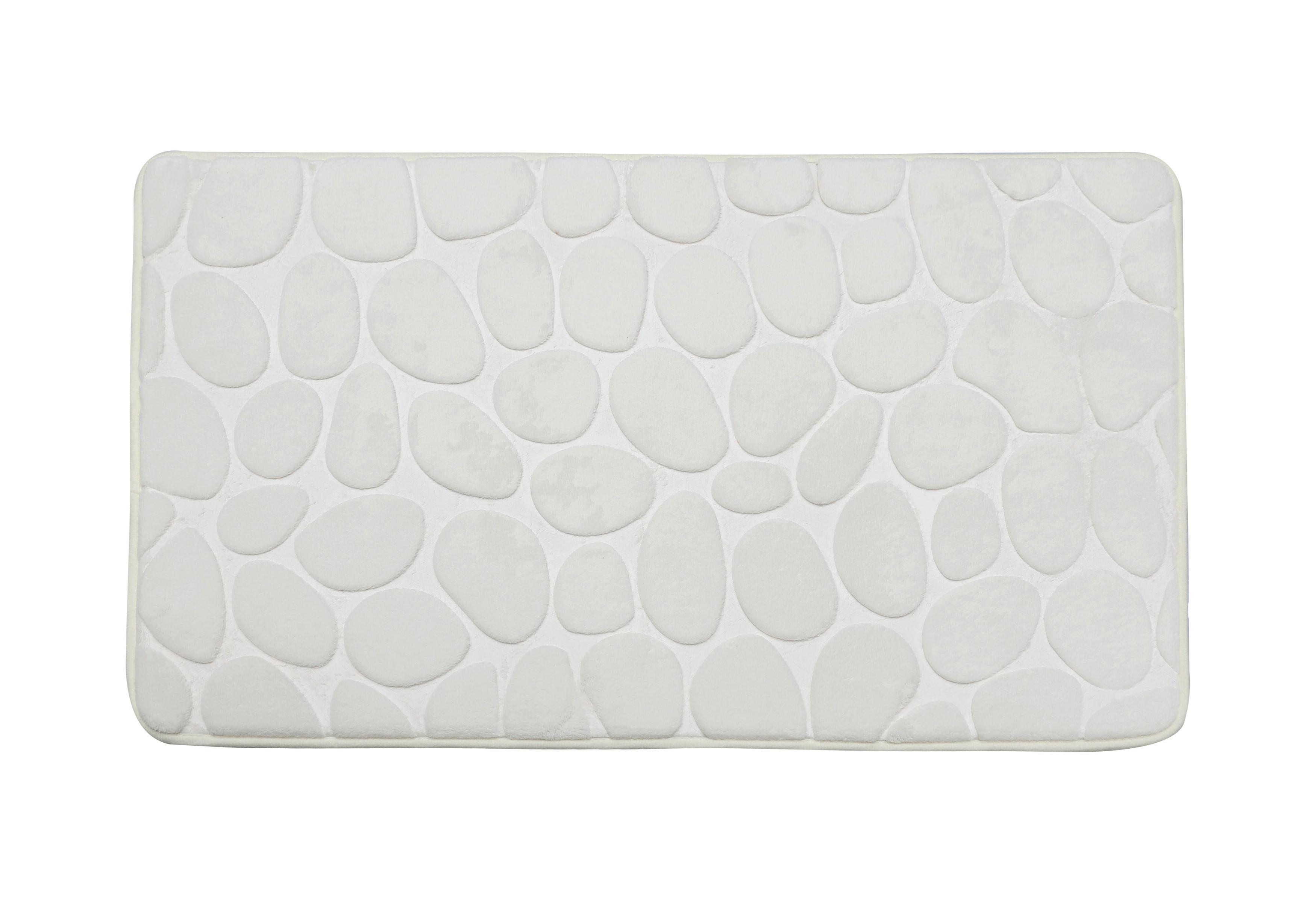 KÚPEĽŇOVÁ PREDLOŽKA STONE - béžová, Basics, textil (45/60cm)