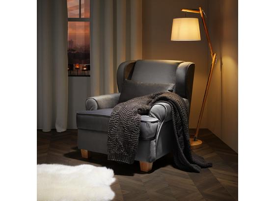 Tv Kreslo Matteo - sivá, Moderný, drevo/textil (86/86/90cm) - Mömax modern living Tv Kreslo Matteo - sivá, Moderný, drevo/textil (86/86/90cm) - Mömax modern living