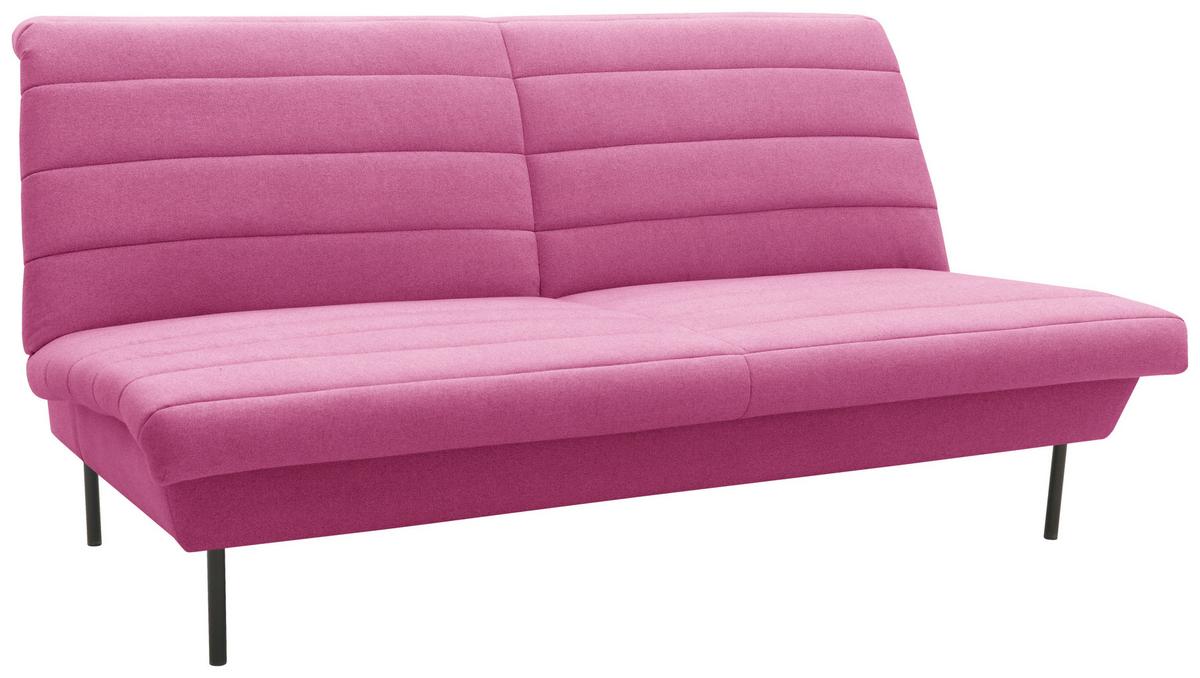 2-sitzer-sofa Looks Ix Rosa - Schwarz/Rosa, Design, Textil (185/92/103cm) - LOOKS by W.Joop