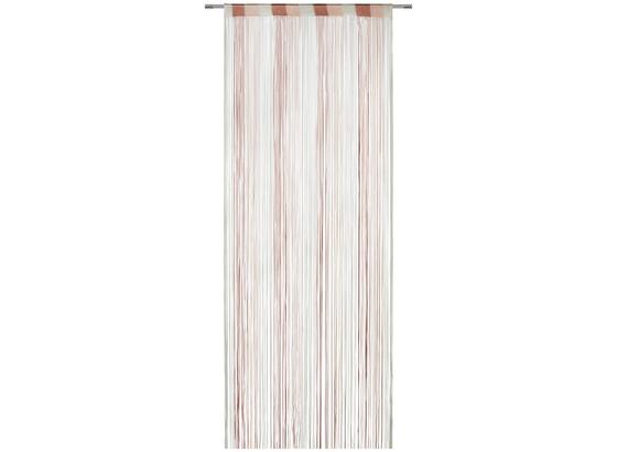 Záclona Provázková String - bílá/růžová, textil (90/245cm) - Premium Living Záclona Provázková String - bílá/růžová, textil (90/245cm) - Premium Living