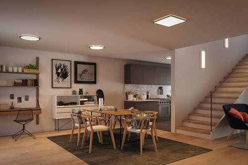 LED-Paneel L: 58 cm dimmbar - Chromfarben, Basics, Kunststoff (58/20/2,8cm) - Paulmann