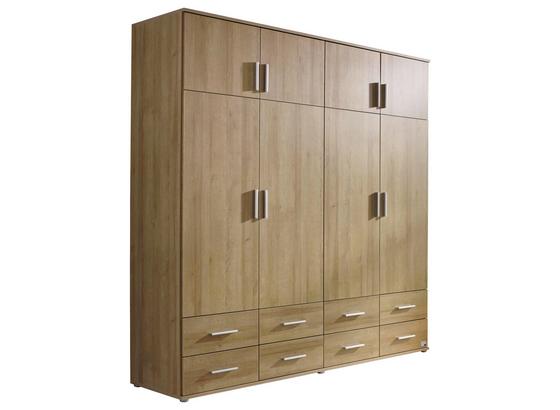Drehtürenschrank Kemi 181 cm Eiche Riviera - Eichefarben, MODERN, Holzwerkstoff (181/194/53cm) Drehtürenschrank Kemi 181 cm Eiche Riviera - Eichefarben, MODERN, Holzwerkstoff (181/194/53cm)