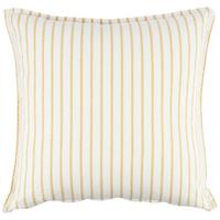 Díszpárna Sofia - sárga/fehér, Modern, textil (45/45cm) - Luca Bessoni