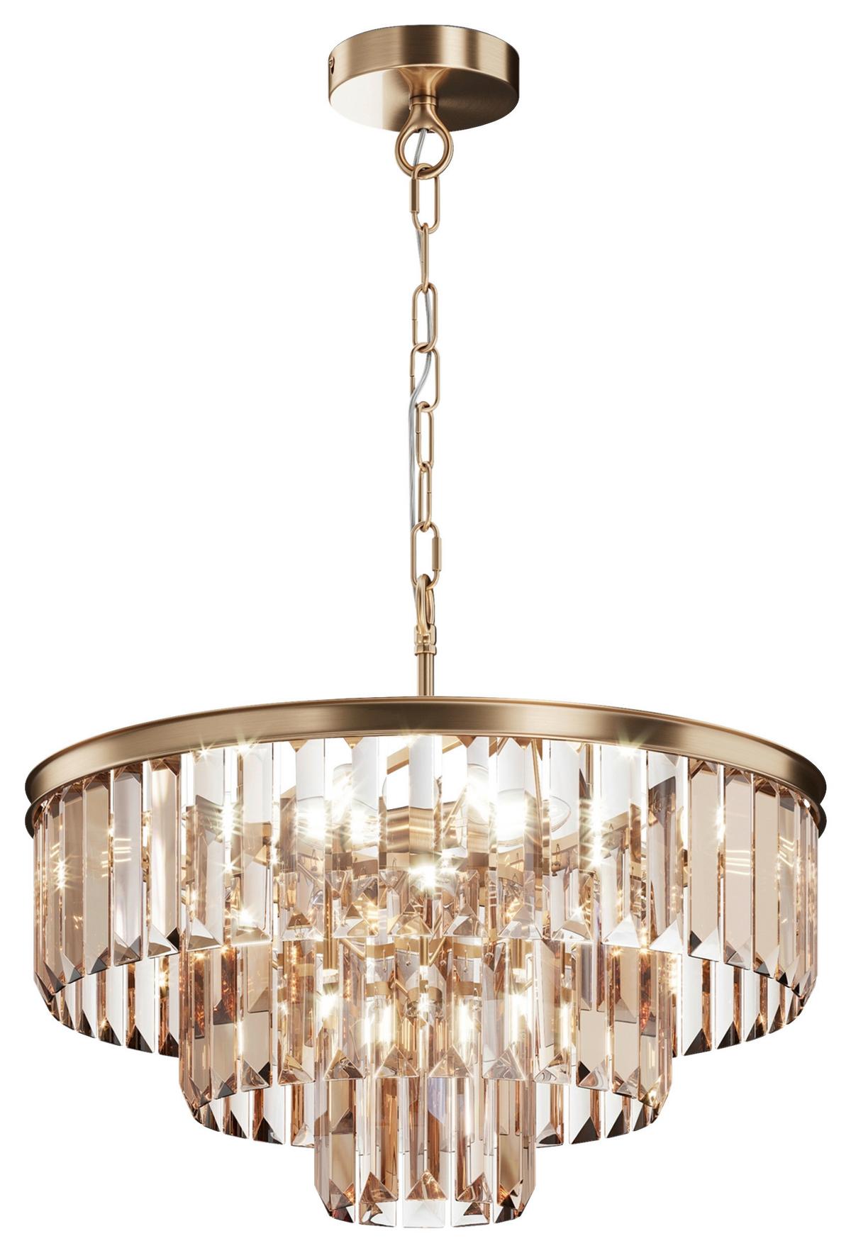 Pendelleuchte Revero - Goldfarben, Basics, Glas/Metall (50/40/50cm) - MAYTONI