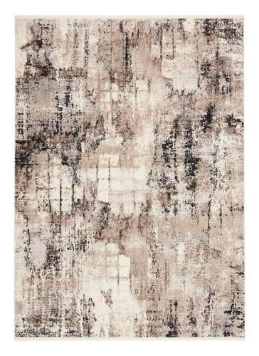 Webteppich Braun/Beige Antibes 120x170 cm - Beige/Braun, Design, Textil (120/170cm) - Novel