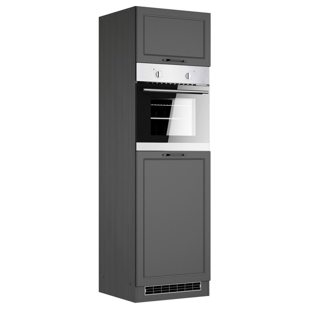 Geräteumbauschrank Meran B: 60 cm Grau