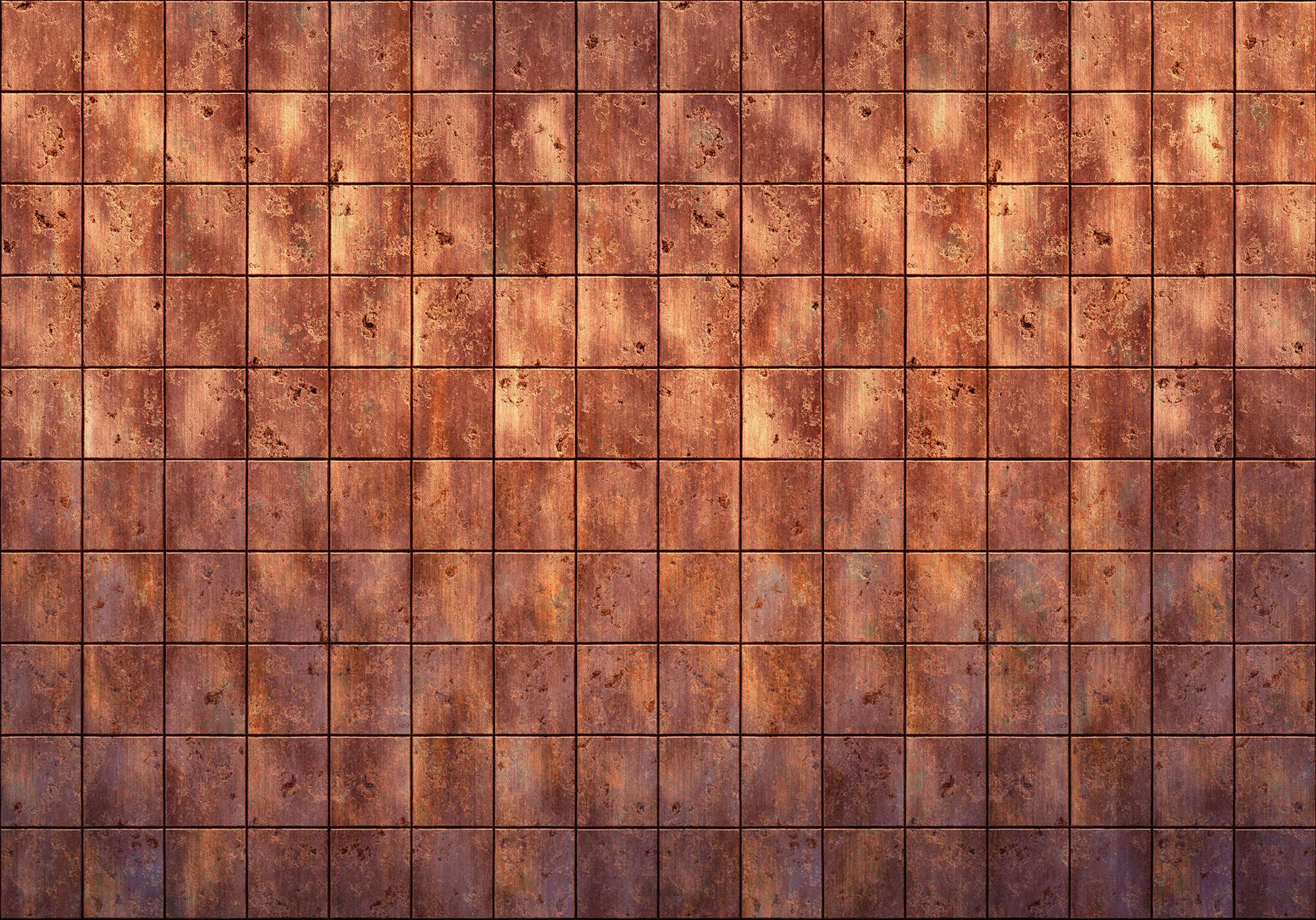 Fototapete Erosion - Braun/Weiß, Trend, Papier (400/280cm) - Komar