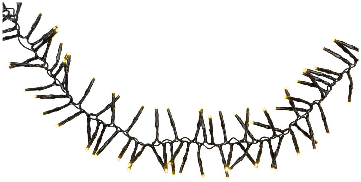 SVĚTELNÝ ŘETĚZ MIG - černá, Romantický / Rustikální, plast (240cm) - Mömax