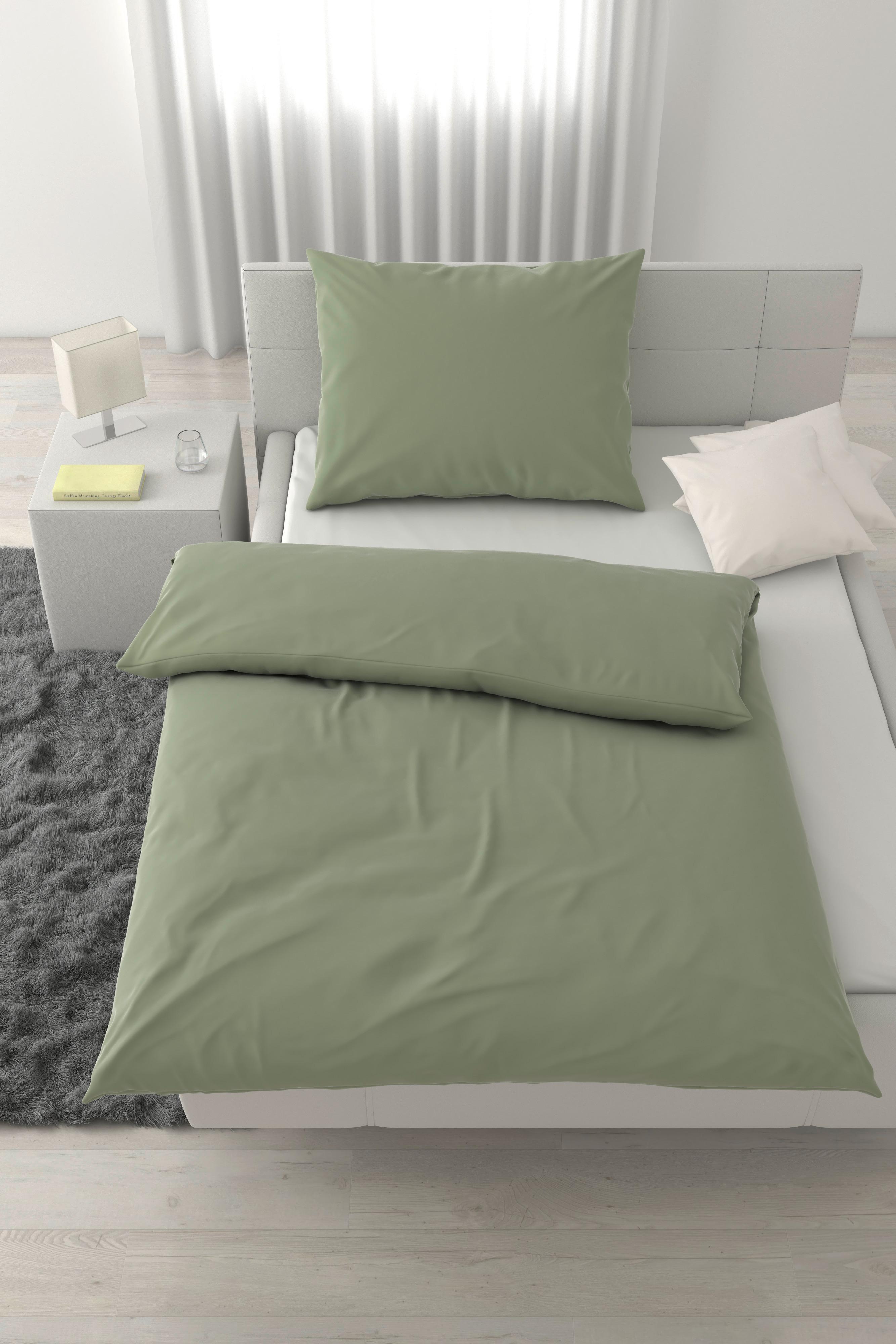 POSTEĽNÁ BIELIZEŇ XENIA UNI - svetlozelená, Modern, textil (140/200cm) - Premium Living