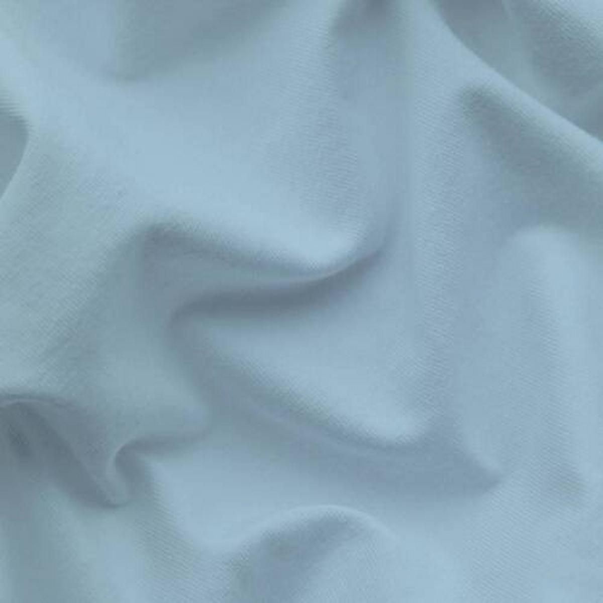 Topper-Spannleintuch Pure Topper - Hellblau, Basics, Textil (180-200/200-220cm) - Schlafgut