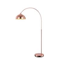 Bogenleuchte 58227c - Kupferfarben, Design, Kunststoff/Metall (92/30/196cm) - Globo