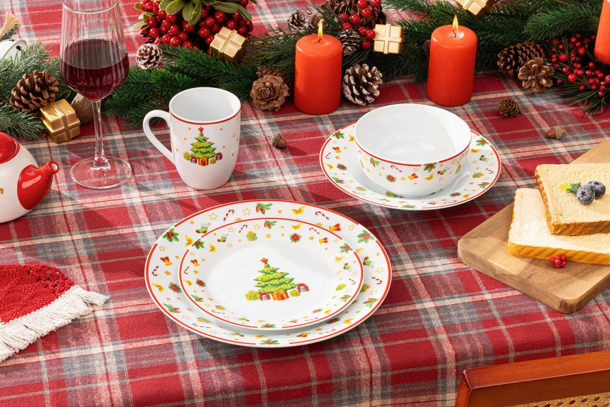 Kávésbögre Doro - piros/fehér, Design, kerámia (7,6/9,7cm) - Luca Bessoni