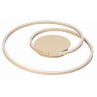 LED-Deckenleuchte Holy Sandfarben D: 49 cm - Sandfarben, Design, Metall (49/7,5cm) - Fischer & Honsel