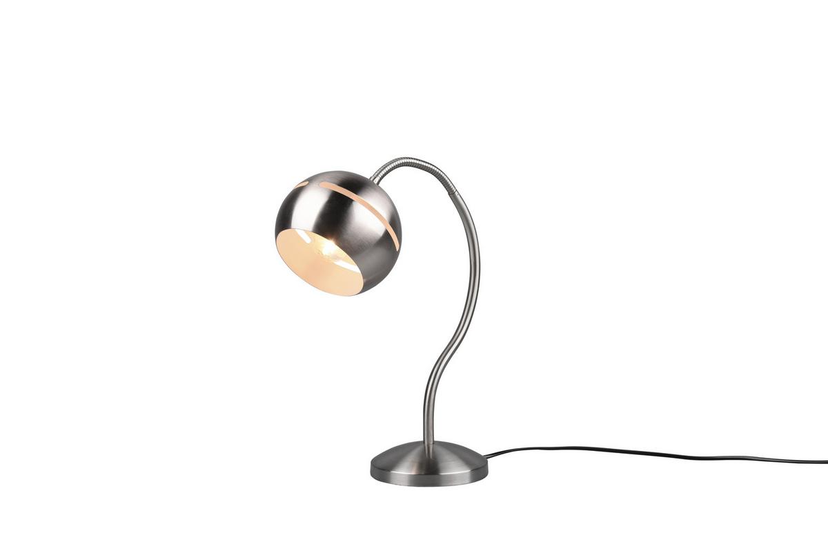 Tischlampe Fletcher Dimmer Nickel - Nickelfarben, MODERN, Metall (15/42,5/31cm) - Trio Leuchten