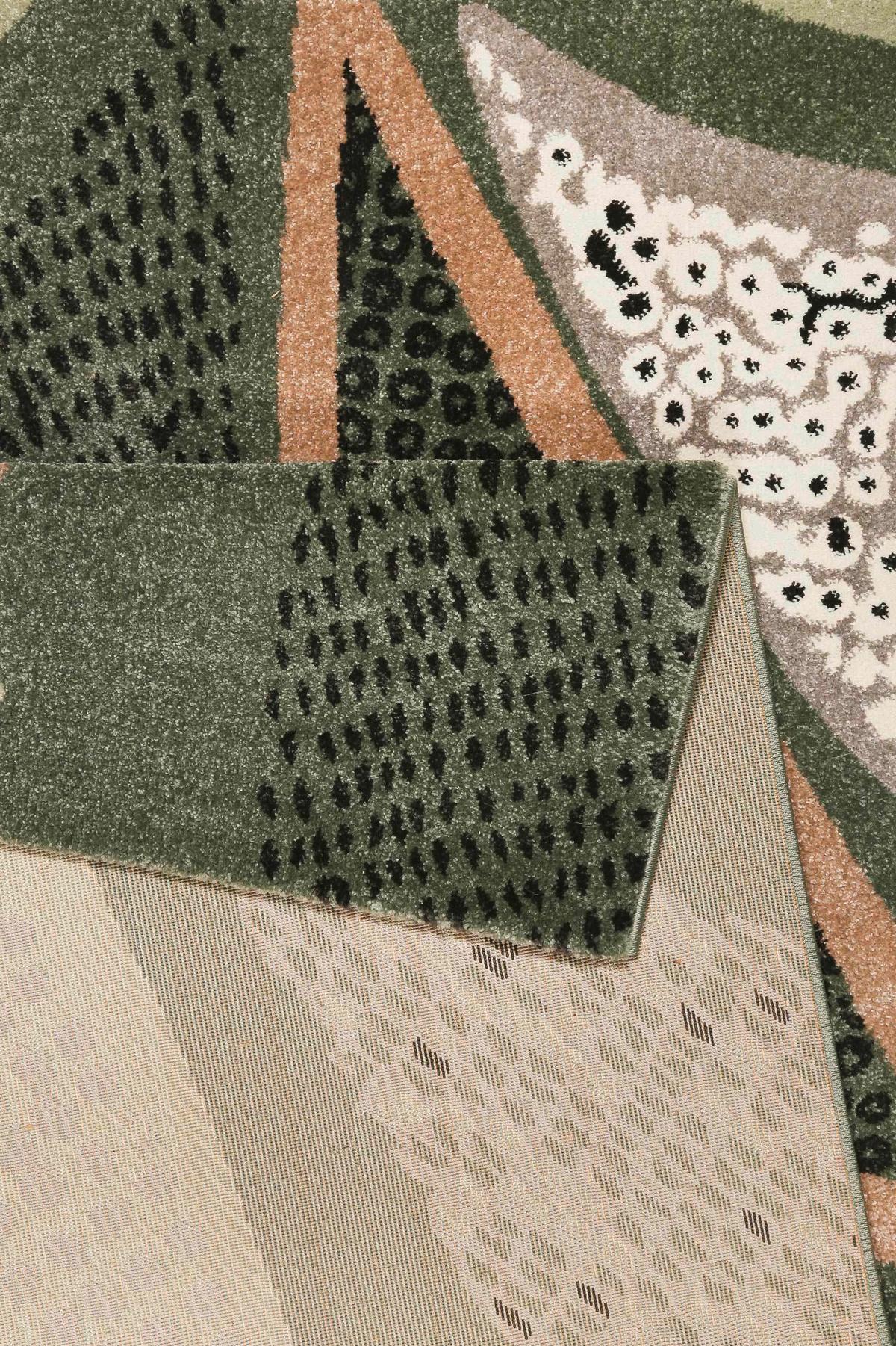 Webteppich Hazel - Grün, KONVENTIONELL, Textil (80/150cm) - Esprit