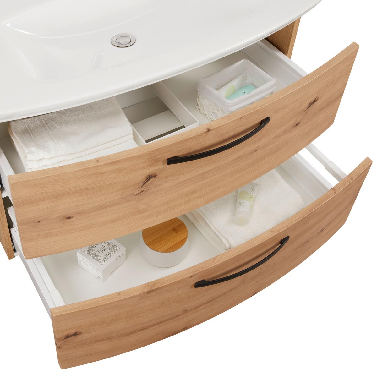 RUČNÍK PRO HOSTY Olivia, 30/50cm, bílá - bílá, Konvenční, textil (30/50cm) - Premium Living