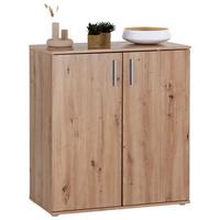 Kommode 88,2 Cm Ina 01 Eiche - Eiche Artisan, MODERN, Holzwerkstoff (88,2/94,8/38,3cm)