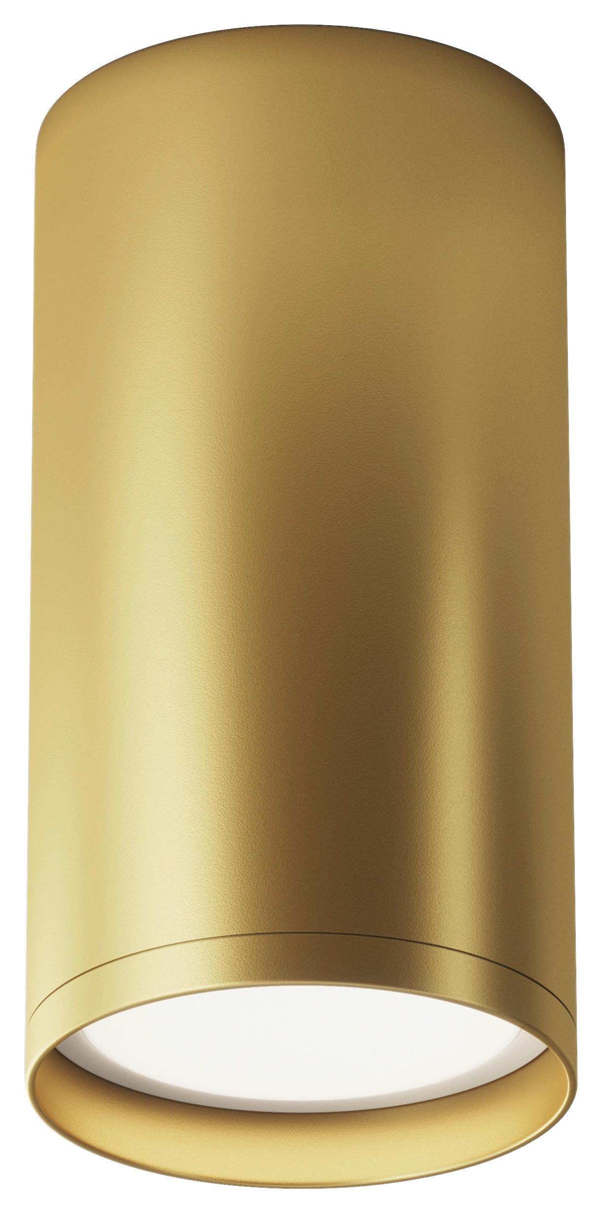 Deckenleuchte Focus S - Goldfarben, Basics, Metall (5,2/10/5,2cm) - MAYTONI