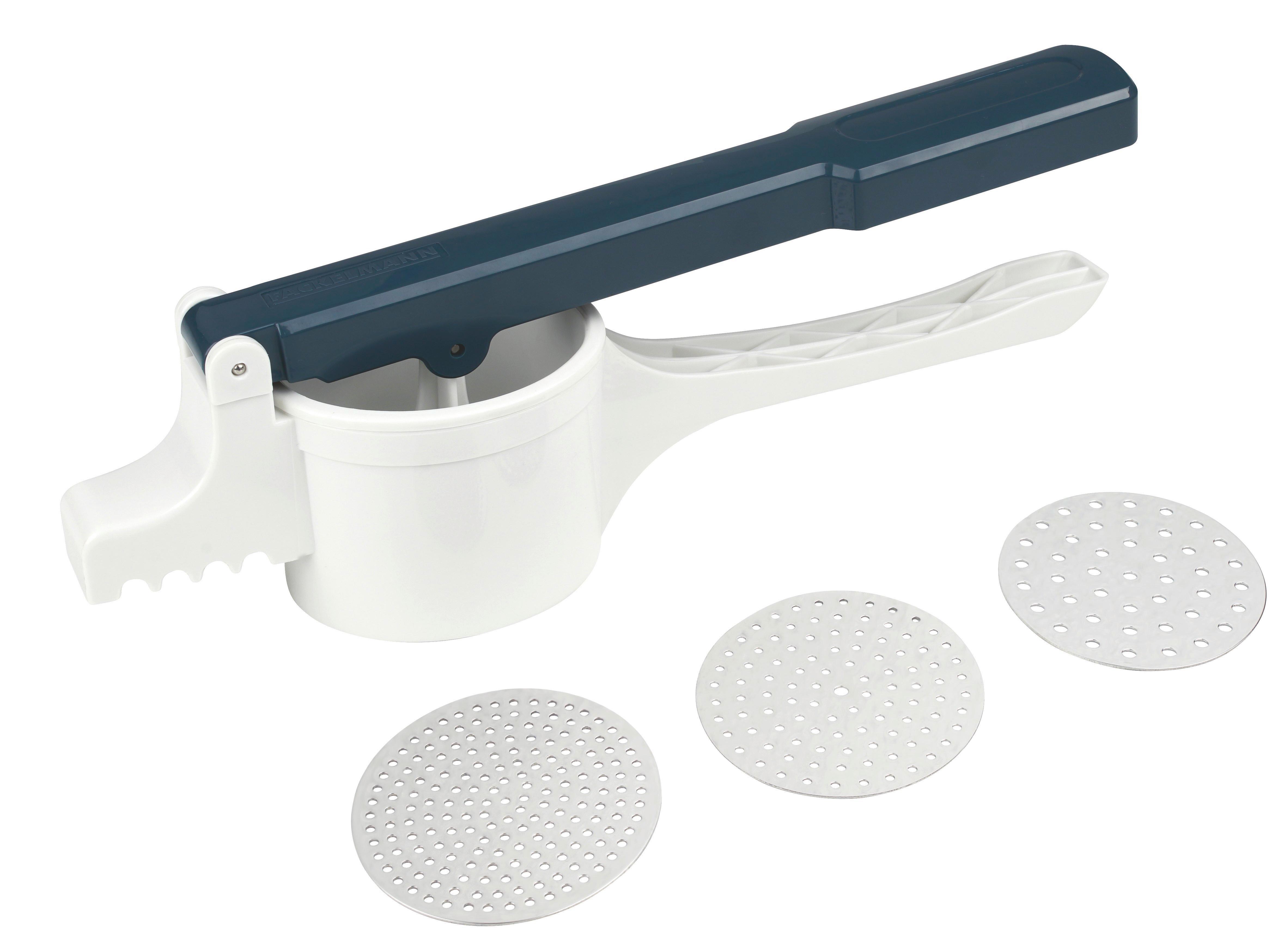 ŠEJKR NA ŠPECLE MASSIMO - šedá/bílá, kov/plast (35/12,5/9cm) - Fackelmann