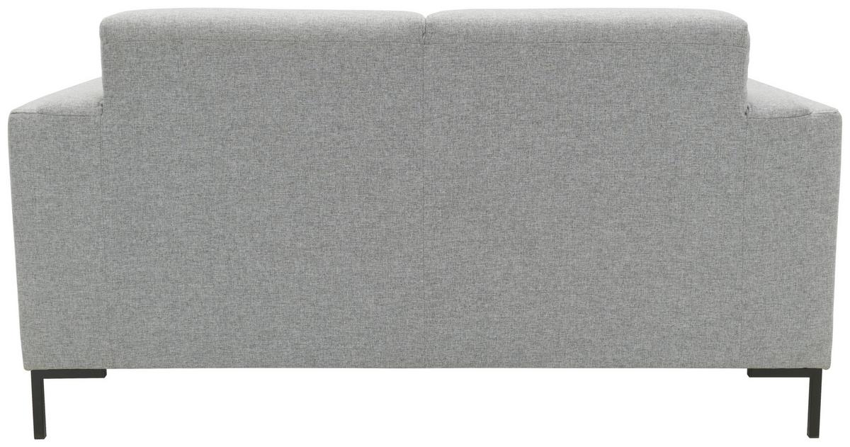 2-Sitzer-Sofa Looks Vii - Silberfarben/Schwarz, Design, Textil (155/82/90cm) - LOOKS by W.Joop