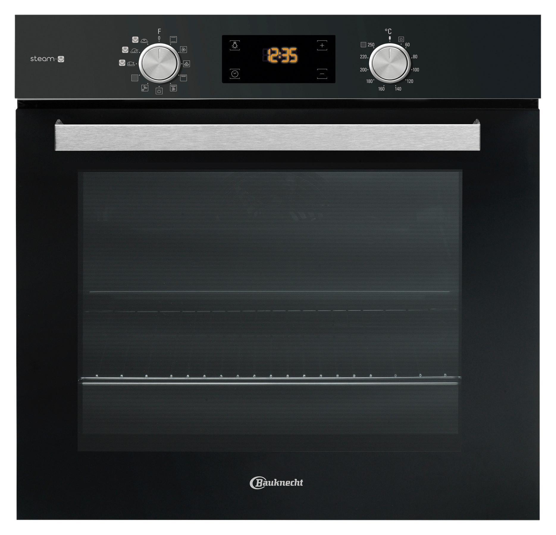 Einbau-backofen Bak5s B: 59,5 Cm Schwarz Mit Timer