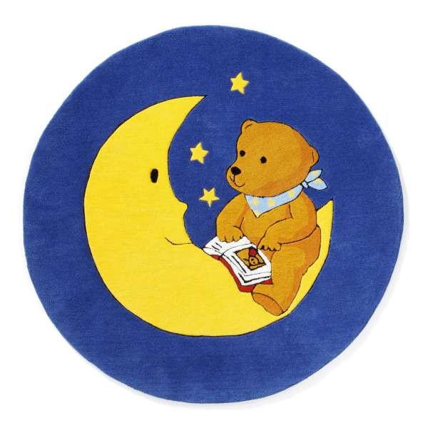 Kinderteppich Mo-1337 - Blau/Gelb, Trend, Textil (130cm)