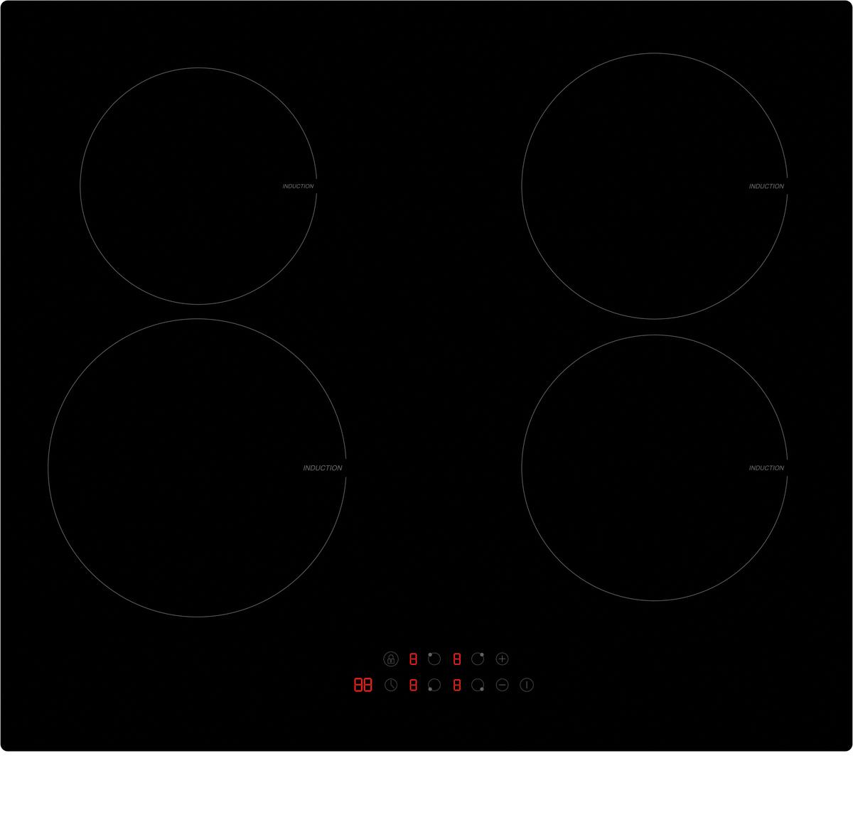 Küchenblock Berlin Schwarz/Eiche Dekor B: 260 cm - Schwarz/Eiche Artisan, Design, Holzwerkstoff (260cm) - MID.YOU