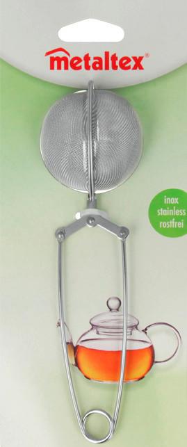 Teaszűrő Mx253812 - fém (22.6/9.4/6cm) - Metaltex