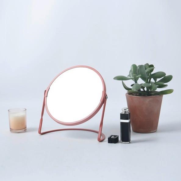 Standspiegel Akira Matt-Terracotta - Terracotta, Basics, Glas (18,4/10,5/20cm)